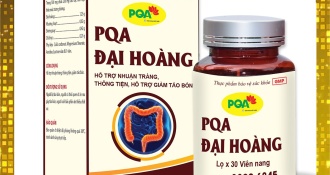 PQA Đại Hoàng - Giải Pháp Cho Người Bị Táo Bón Kéo Dài, Giúp Thanh Nhiệt, Nhuận Tràng Hiệu Quả